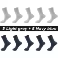 5grey 5navy blue