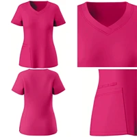 Uniformes chirurgicaux pour femmes, Articles de soins infirmiers, gommages cliniques, haut et pantalon, ensemble de vêtements de travail, vêtements médicaux pour médecins d'hôpital 2