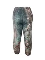Plus Size Women Summer Casual vacation loose print pants Comfortable and Soft Trousers - Image 2