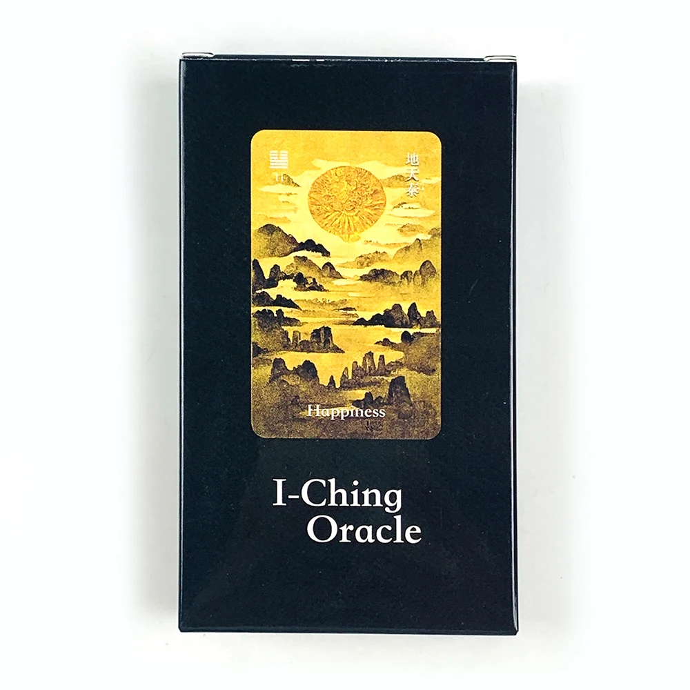 새로운 오라클 카드 이징 카드 게임 중국의 풍경미를 담은 64장 카드, 중국을 보여주는 카드, 중국을 이해하는 카드