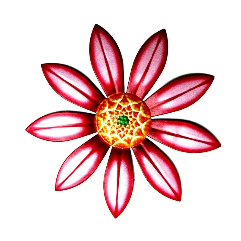 

4 шт., декоративные настенные подвески в виде цветов