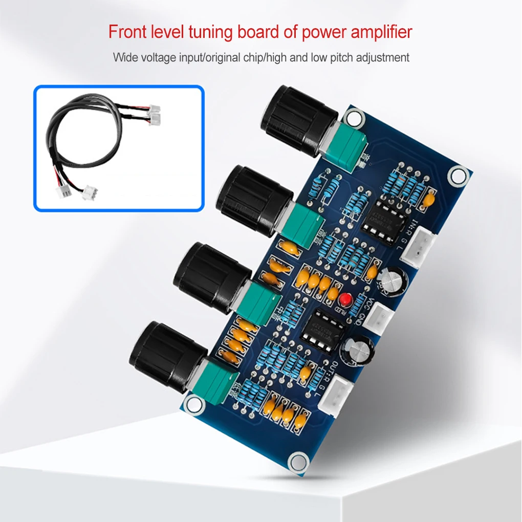 Microphone Power Amplifier Board Karaokes Mic Amp Module Electronic Component biastee 10mhz 6gh rf amplifier module broadband electronic component drop shipping