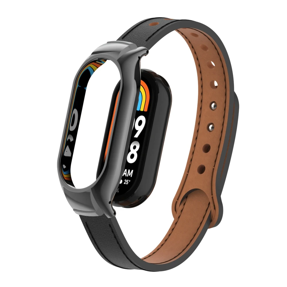 Premium Leather and Metal Replacement Strap