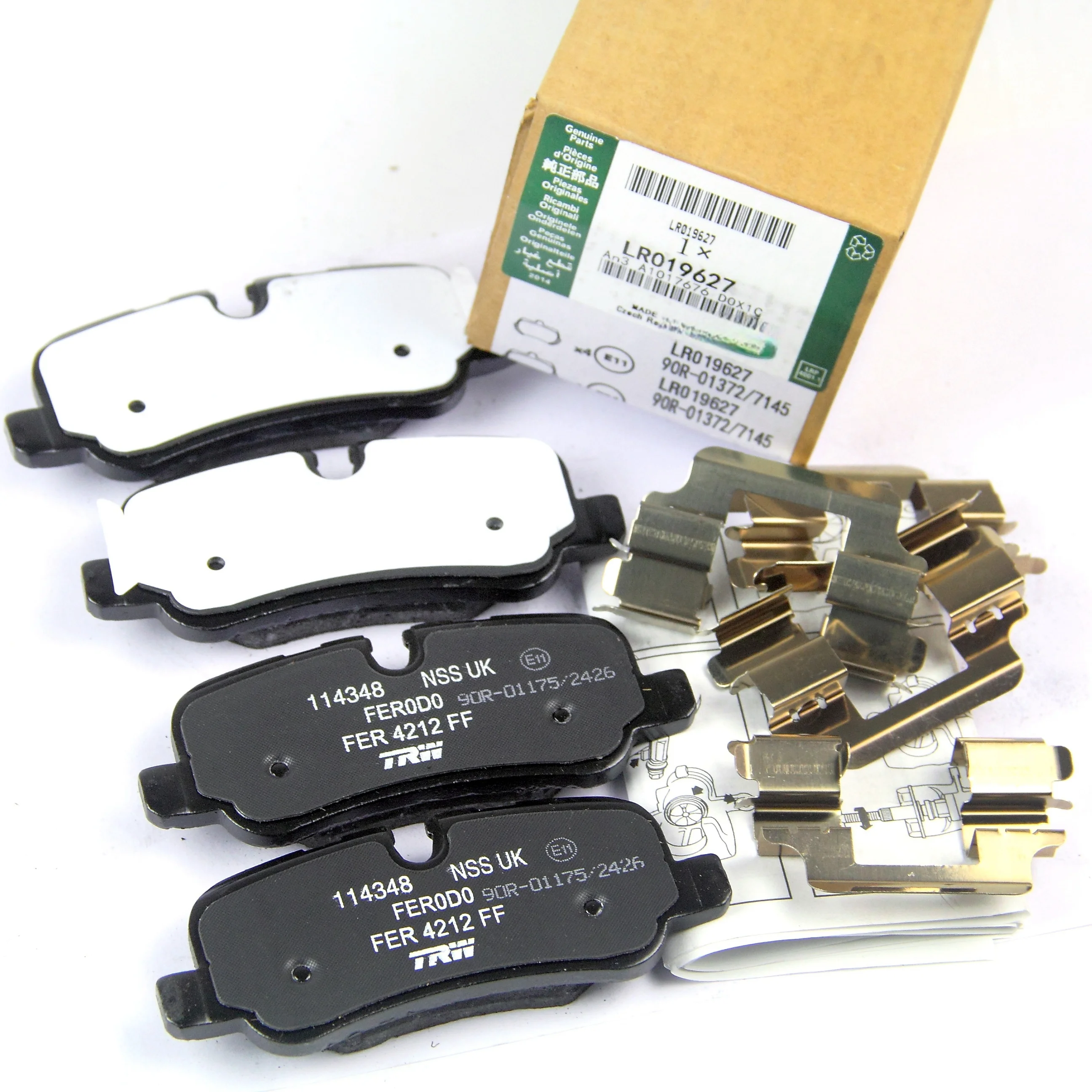 FOR Land Rover Range Rover Discovery 3 Discovery 4 LR015578 LR051626 LR021253 LR019627 LR032377 front and rear brake pads