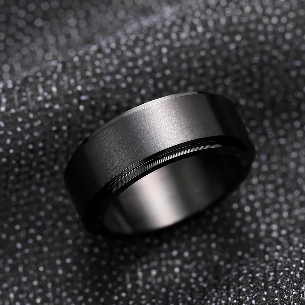stainless steel ring Stainless Steel Rings for Men Accessories Men's Simple Band Rings