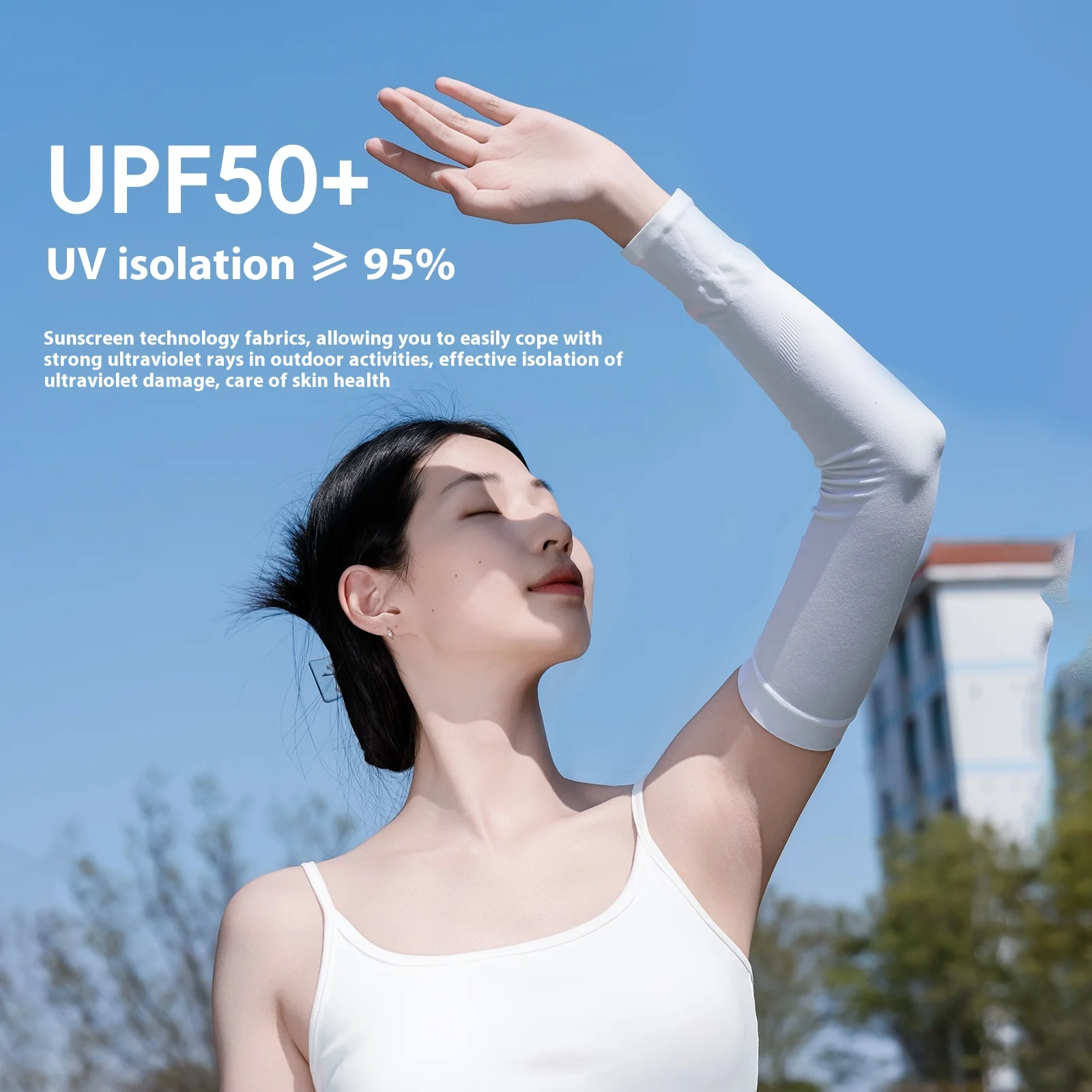 Sun Protection Sleeves Bicycle Sunscreen Arms Sleeves Summer Arm sleeves Cycling Anti-sunburn Sleeve Outdoor Sun UV Protect Sports MTB Road