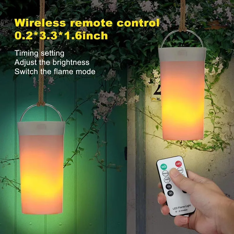 LED Flame Lamps for Room Simulated Flame Night Lights Lava Lamps Indoor Bar Ktv Wedding Decoration for Christmal New Year Gift 5