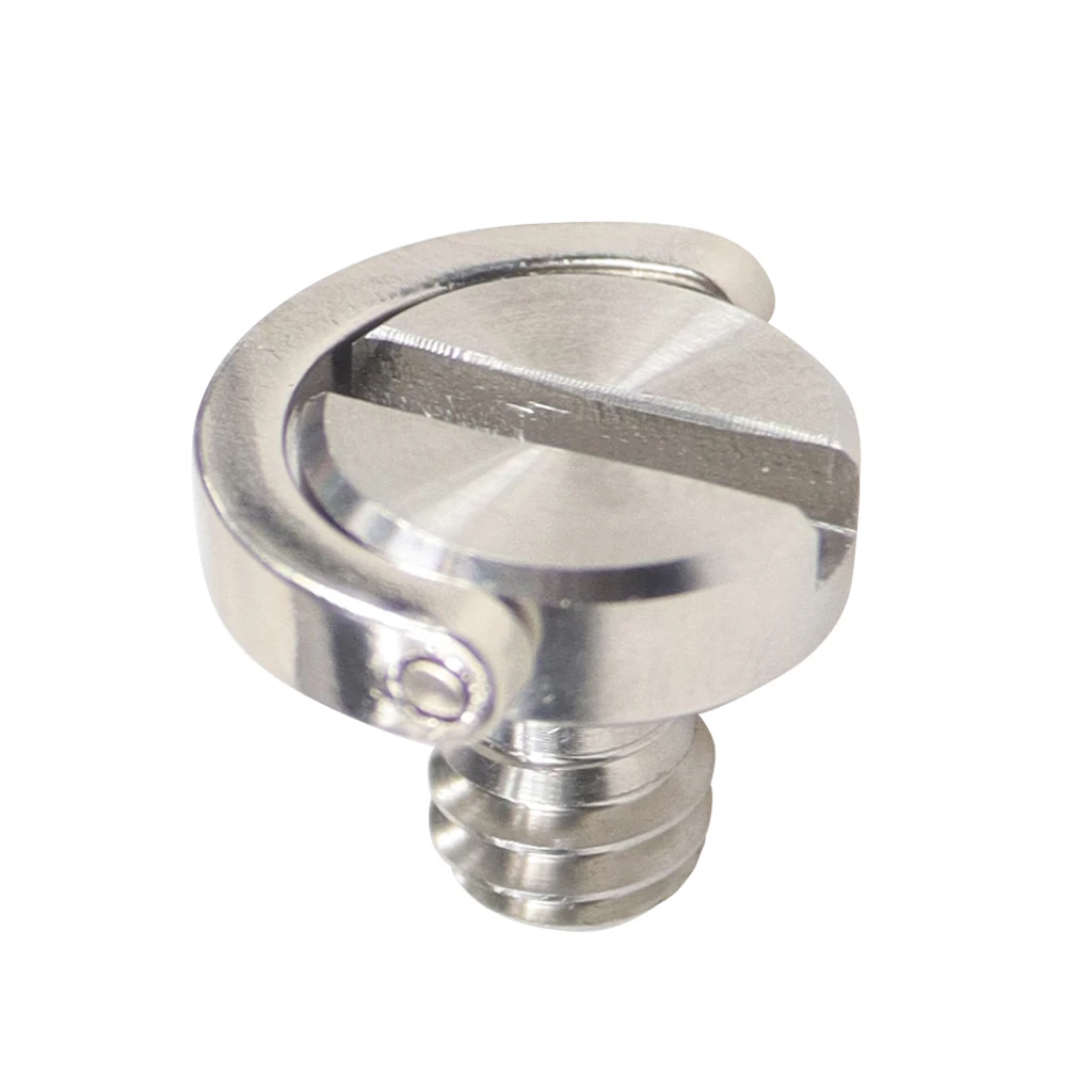 Description Picture 4 of itemCamera Tripod 1/4" Quick Release Stainless Steel D Ring Handle Screw for Photo Studio DSLR Rig Plate Gimbal Strap Mount Adapter