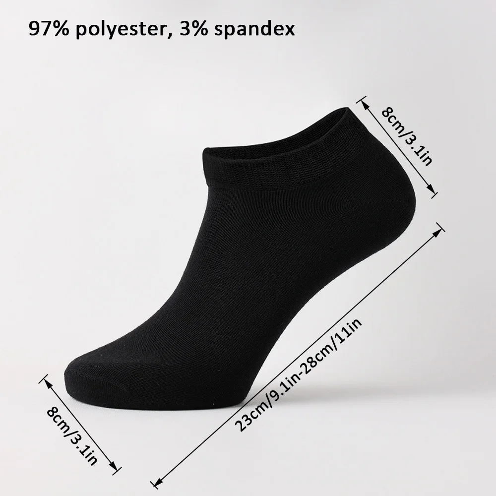 Boat Socks 5/7/10 Pairs Men/women Summer Ankle Socks