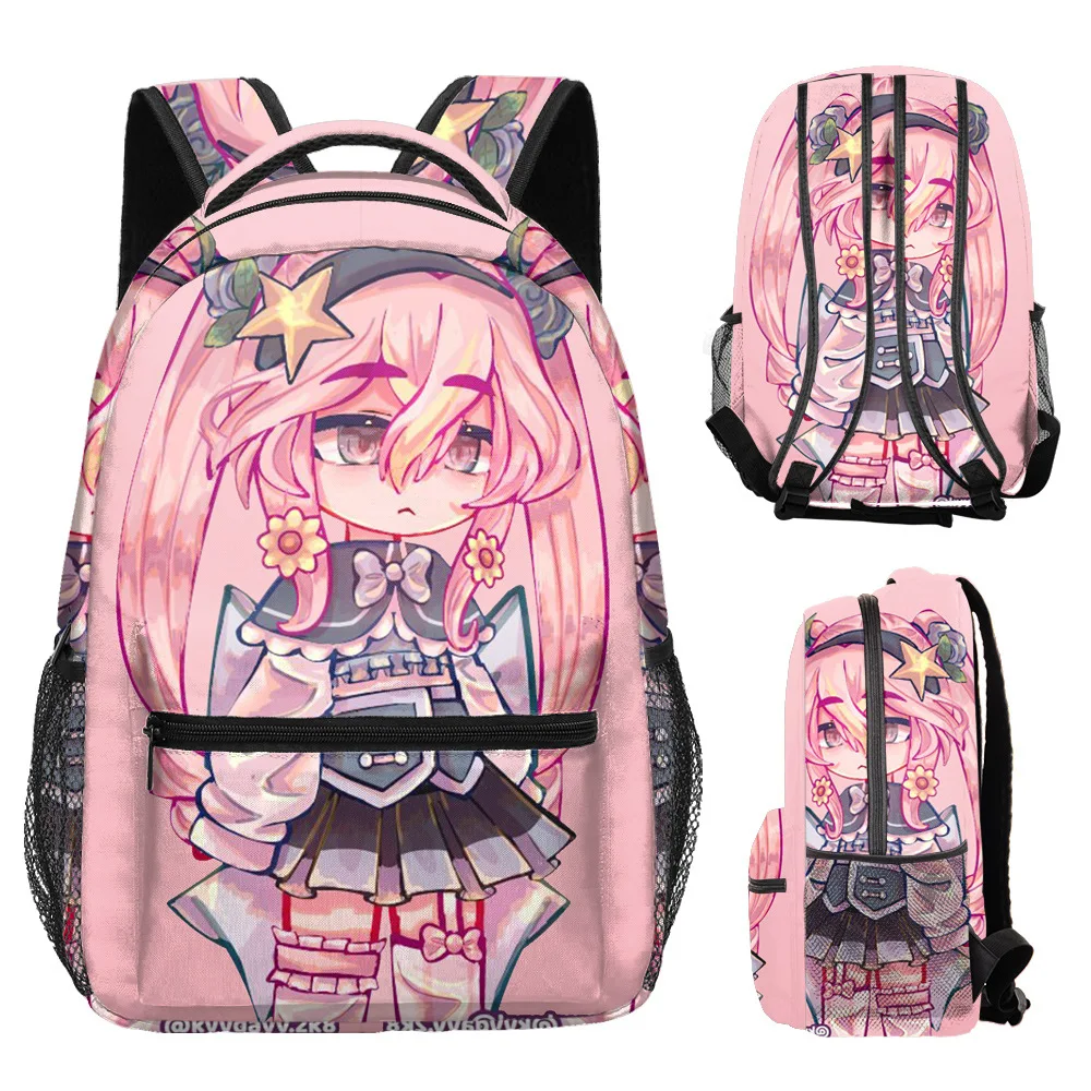 Mochila Gacha Life Club, Alunos do ensino fundamental e médio, Mochila para  meninos e meninas, Mochila para laptop Anime Cartoon - AliExpress