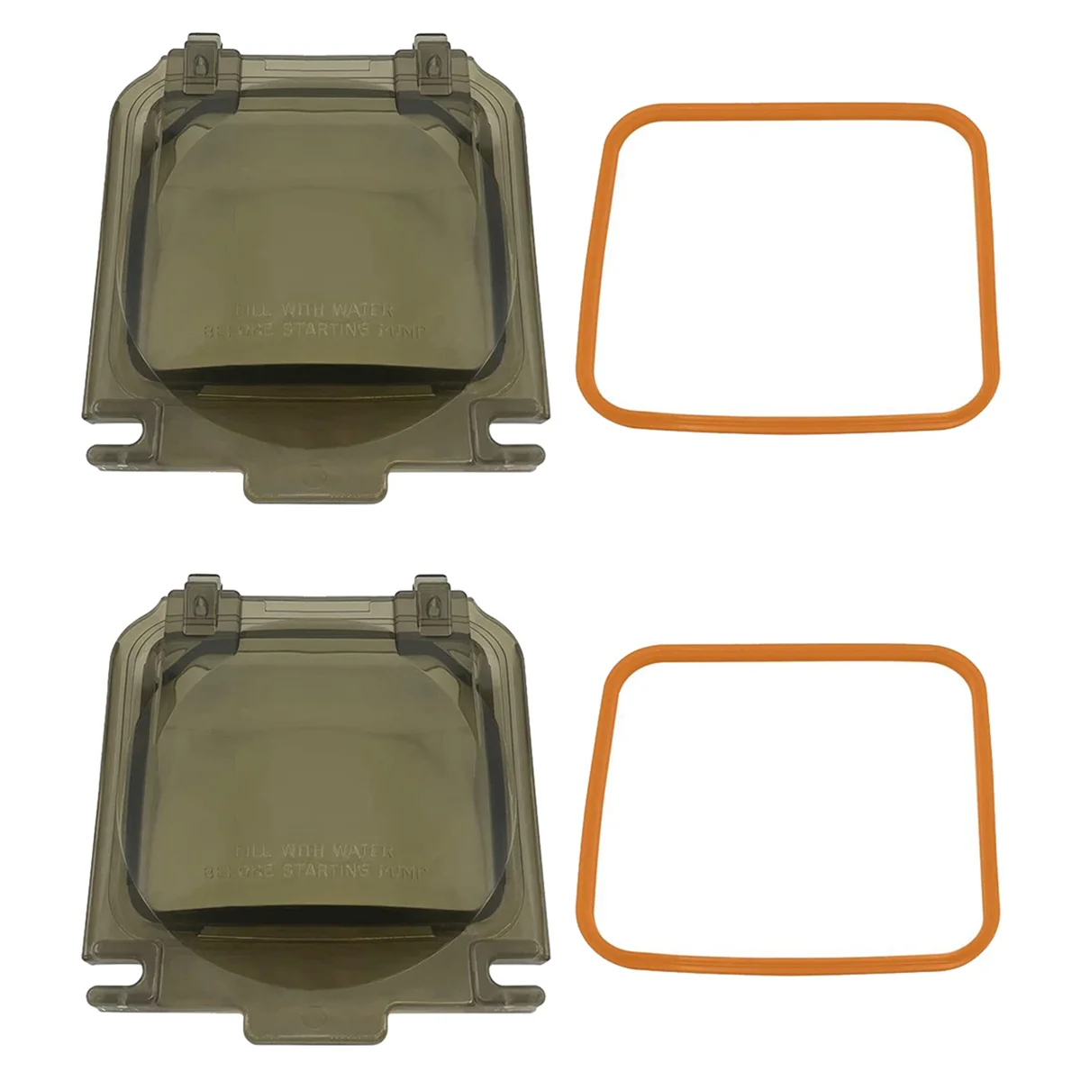 

2X SPX1600D Strainer Cover Lid for Hayward Super Pump SP1600X5 SP1605X7 SP1607 with Cover Gasket Replacement