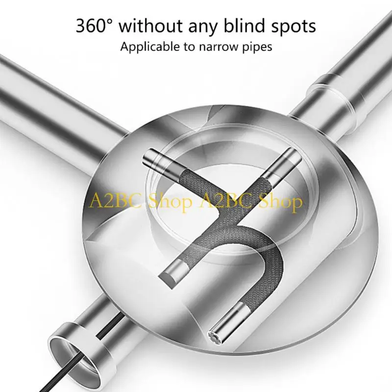 A2BC 산업용 내시경 검사 카메라 360도 관절형 내시경 카메라 6mm/8mm 렌즈 유연한 내시경 카메라