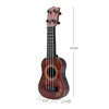 Mini Guitar 4 Strings Classical Ukulele Guitar Toy Musical Instruments for Kids Children Beginners Early Education Small Guitar 4
