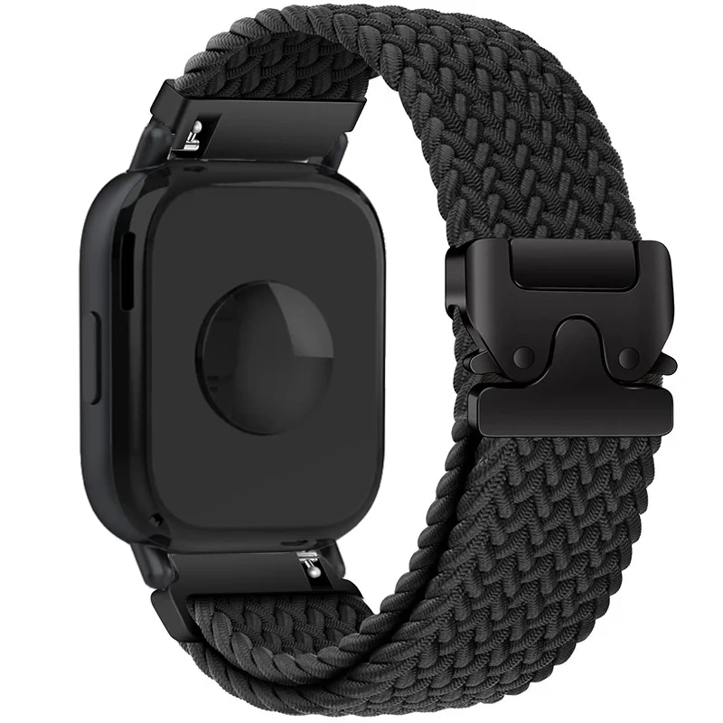 Nylon Braided Loop Strap with Parachute Buckle Bracelet Band - Versatile Accessory