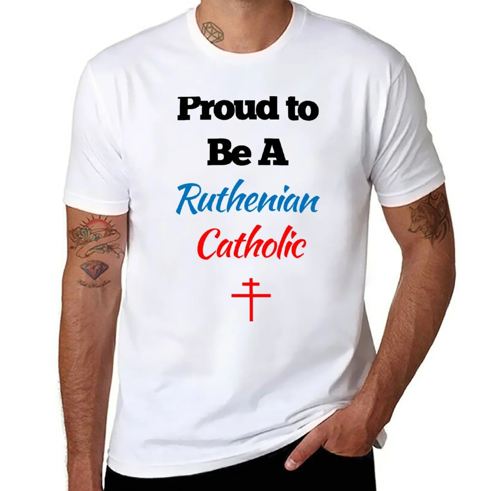 

New Ruthenian Catholic Design T-Shirt aesthetic clothes Aesthetic clothing cute clothes mens graphic t-shirts big and tall