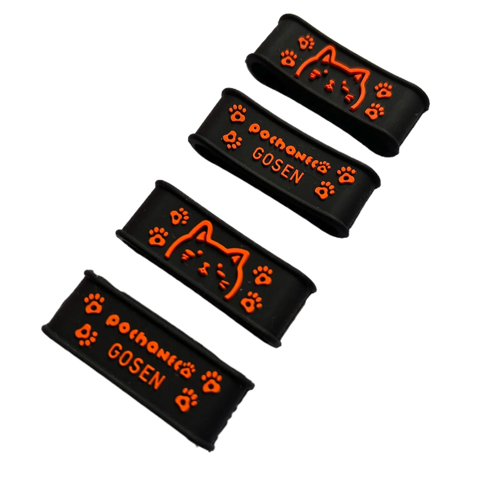 

5PCS 2023 NEW Cartoon Tennis Racquet Band Overgrips New Stretchy Tennis Racket Handle's Rubber Ring