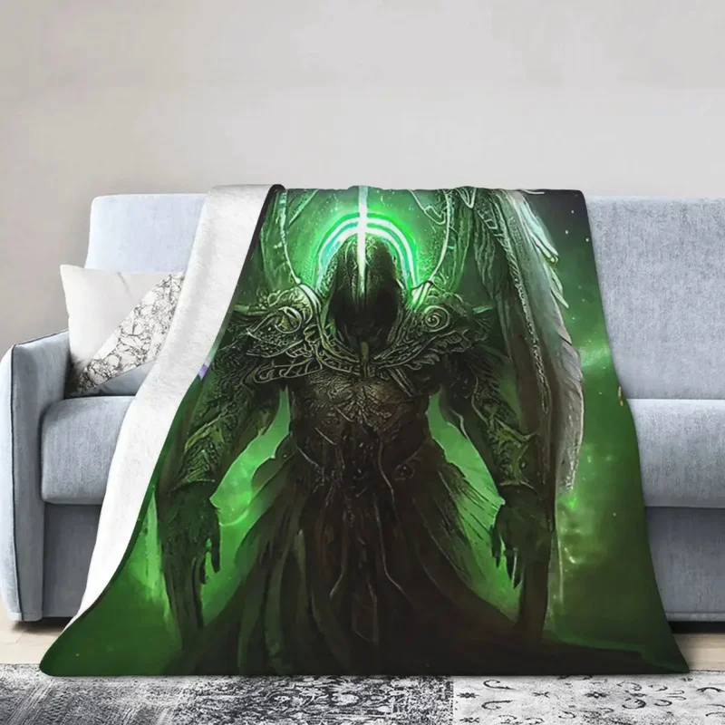 

Archangel Uriel (variation) blankets soft warm flannel throw blanket bedding for bed living room picnic travel home Couch