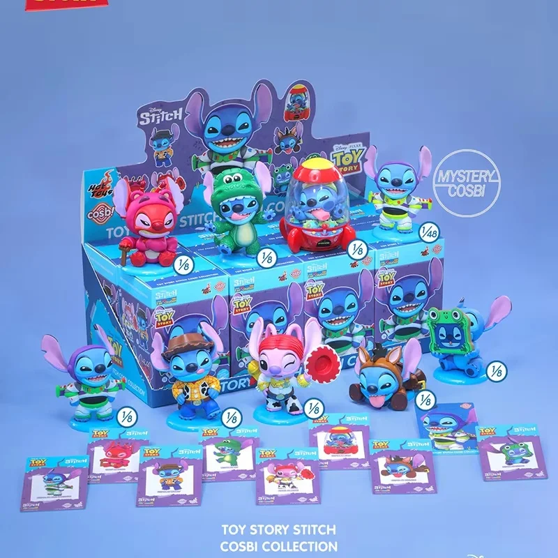 Hot Toys Stitch and  Toy Story Cosbi Collection Blind Box Mini Figure PVC Collectible Mystery Toy Gift For Fans - 2