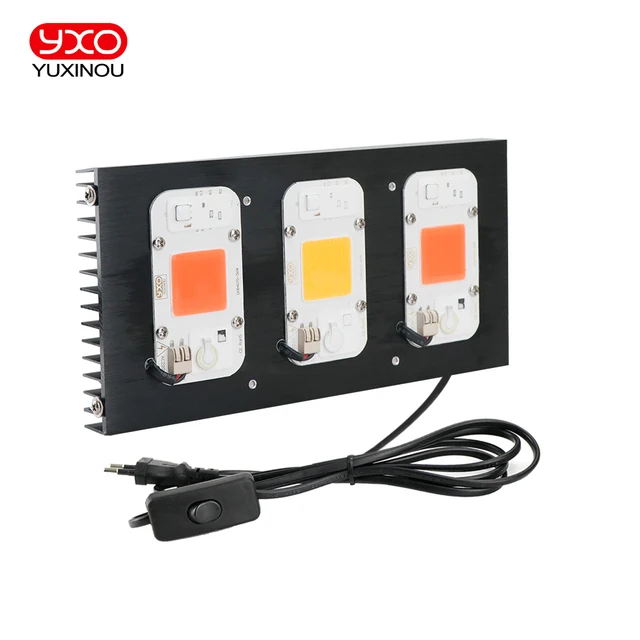 1500W Cob Dob Led Grow Light 110V 220 V Teljes Spektrum Növekedési Fitolamp Hűvös Ventilátorral Hidroponikus Üvegházhatású Beltéri Zöldségmaghoz - Image 5