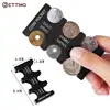 Coin Dispenser Coin Collection Purse Wallet Organizer Holder For Car Coin Changer Holder Mini Japan Coin Dispenser PP StorageBox 3