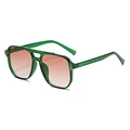 Green gradient brown