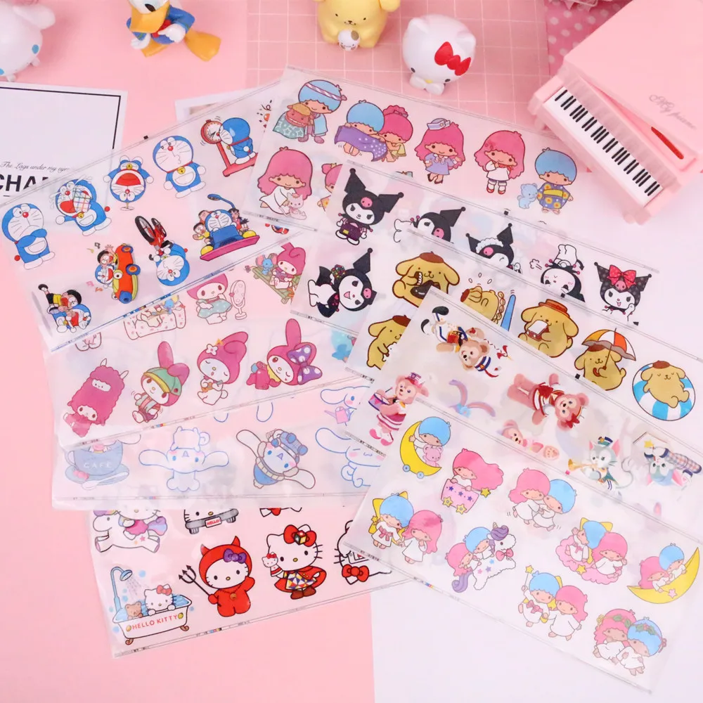 

Hello Kitty Cartoon Stickers PVC Hand Account Stationery Water Cup Mobile Phone Computer Waterproof Decorative Stickers