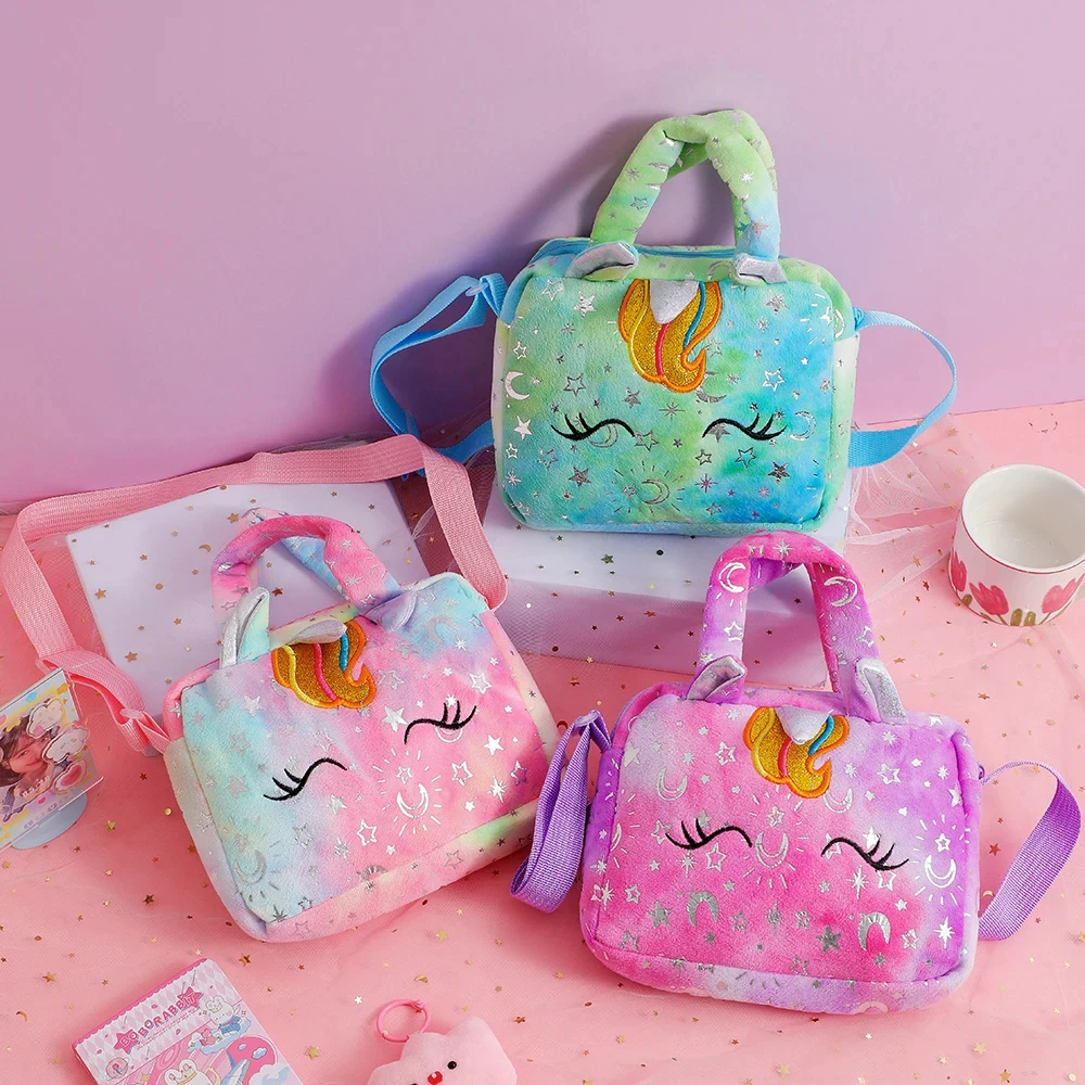 Plush Unicorn Crossbody Bag 6