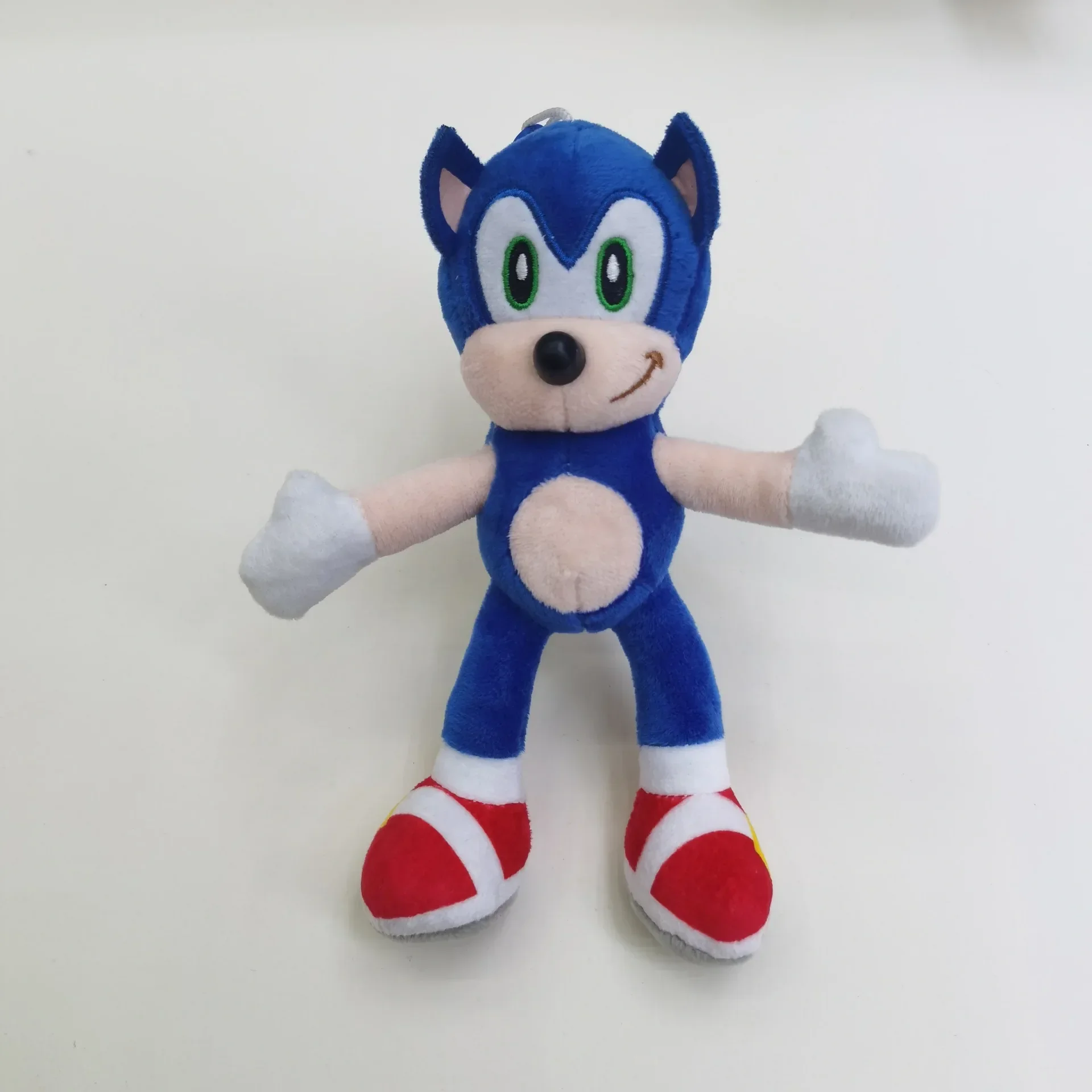 Sonic Plush Keychain - Soft Stuffed Hedgehog Pendant for Home Decoration and Gifts