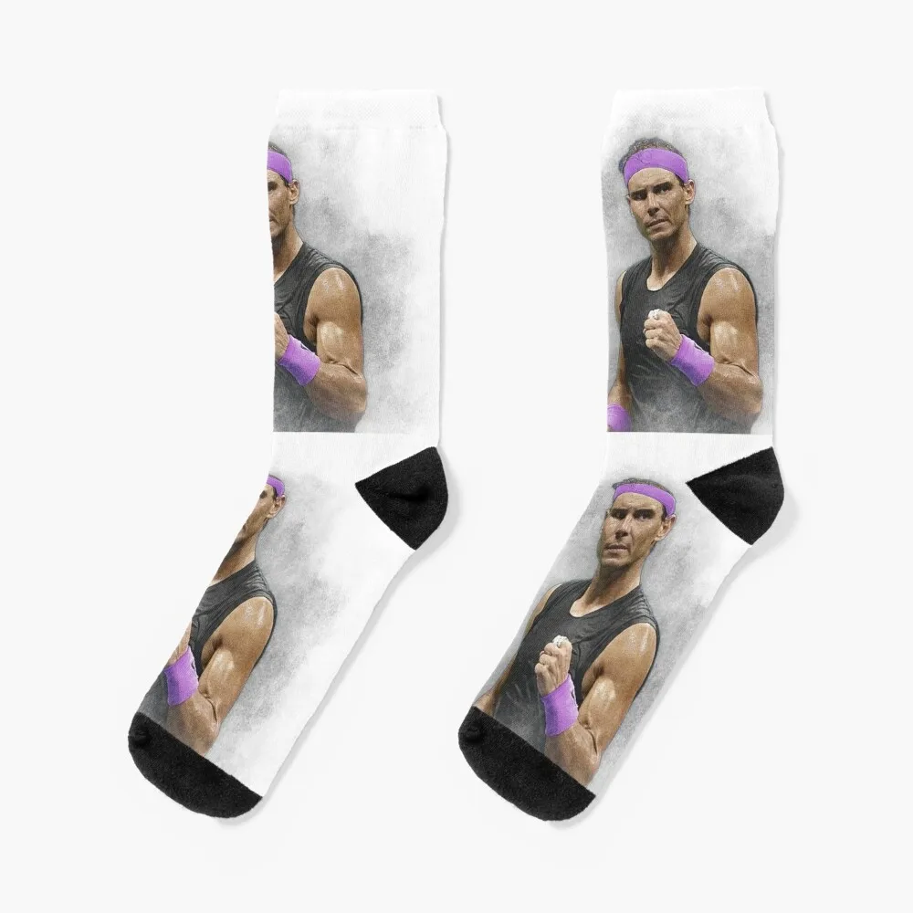 Rafael Nadal Socks winter gifts Cartoon characters socks Women's Socks Men's