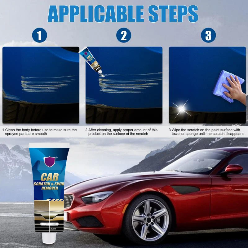 

15ml Car Scratch Repair Paste Car Paint Scratch Repair Polishing Wax Anti Scratch Liquid Auto Paint Scratch Remover Care Car Wax