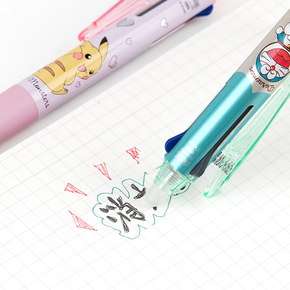 Japan PILOT Cute Stationery Limited Multi-Function Cartoon Anime Character Erasable Neutral Hand Account Signature Pen 0.5/0.38