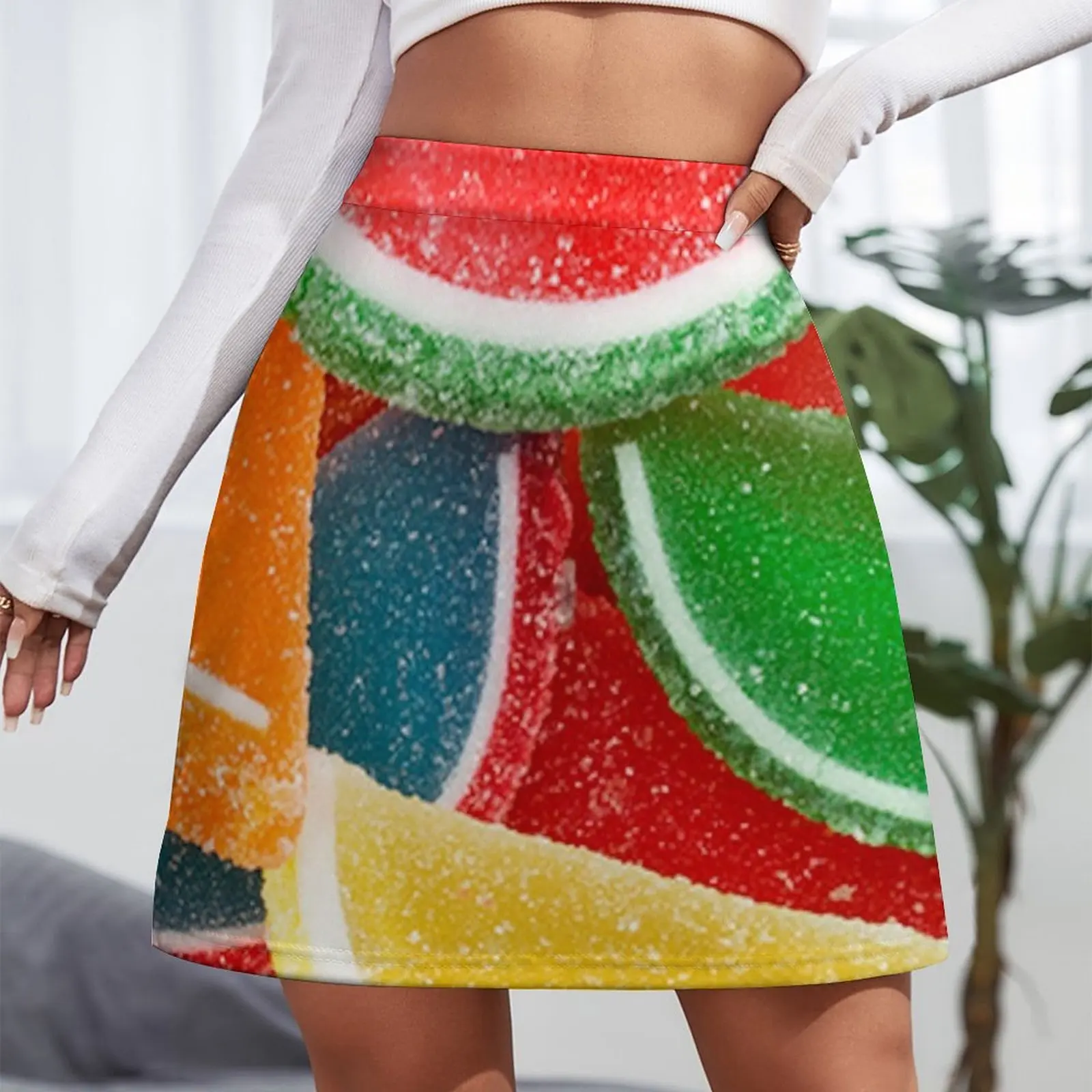 Jelly Fruit Slice Mini Skirt Skirt pants girls skirt