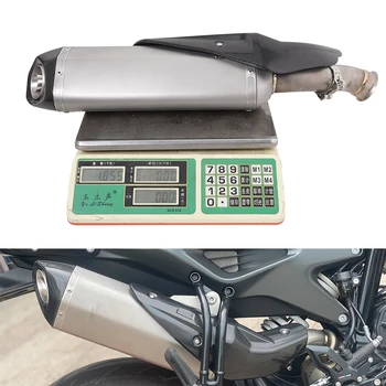 Titanium Alloy Motorcycle Exhaust Muffler Pipe Tail Escape Modified For DUKE 790 2018-2023 DUKE 890 890R 2020-2023