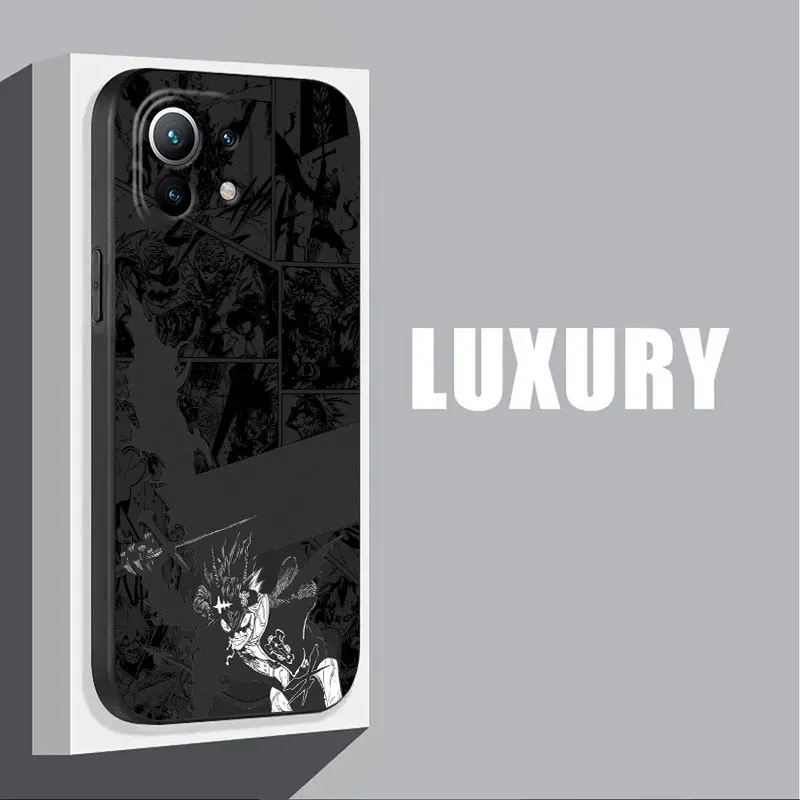 Asta Black Clover Logo Anime Phone Case Cover