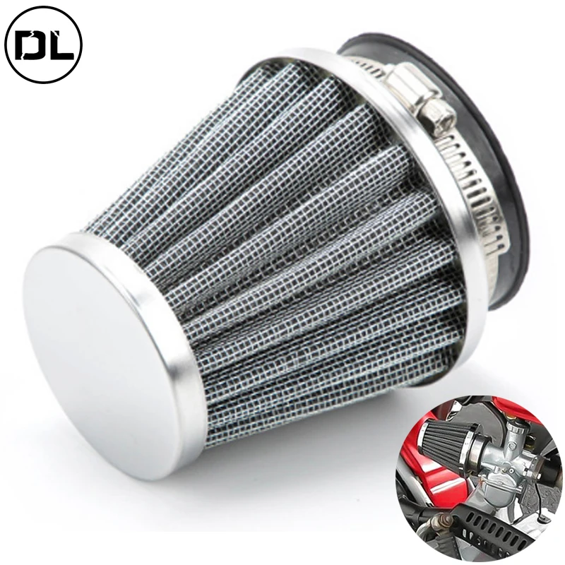 

Motorcycle Conical Air Filters Universal Clamp-on Air Filter Tapered Cone Intake Modification Air Filter for Car Moto Off-road