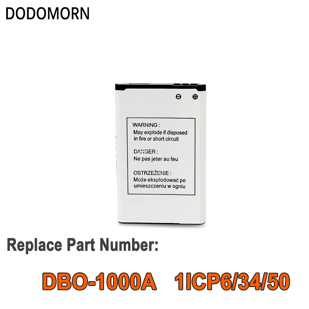 DBO-1000A 1ICP6/34/50 High Quality Battery For DORO 1372 2404