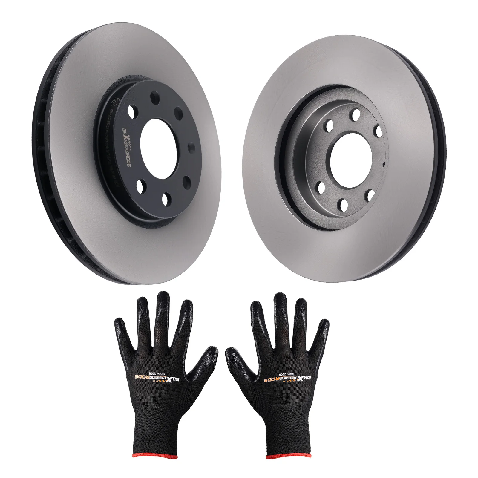 Vented Brake Discs Pair Front 260mm for Opel/ for Vauxhall Combo/Meriva 2001-2012