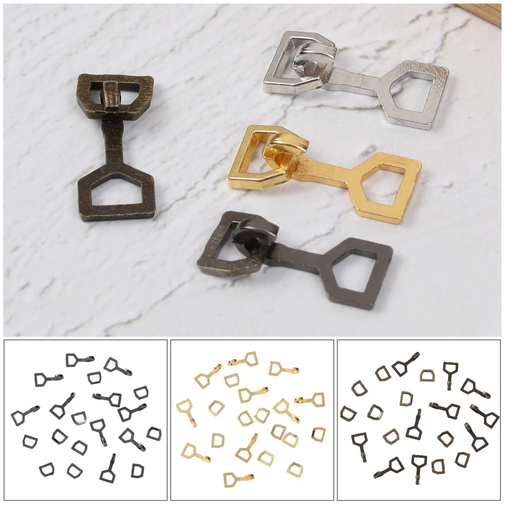 10 Sets Newest Metal 14mm Mini Ultra-small Belt Buckle Doll Bags Buckles Diy Doll Buttons Shoes Accessories