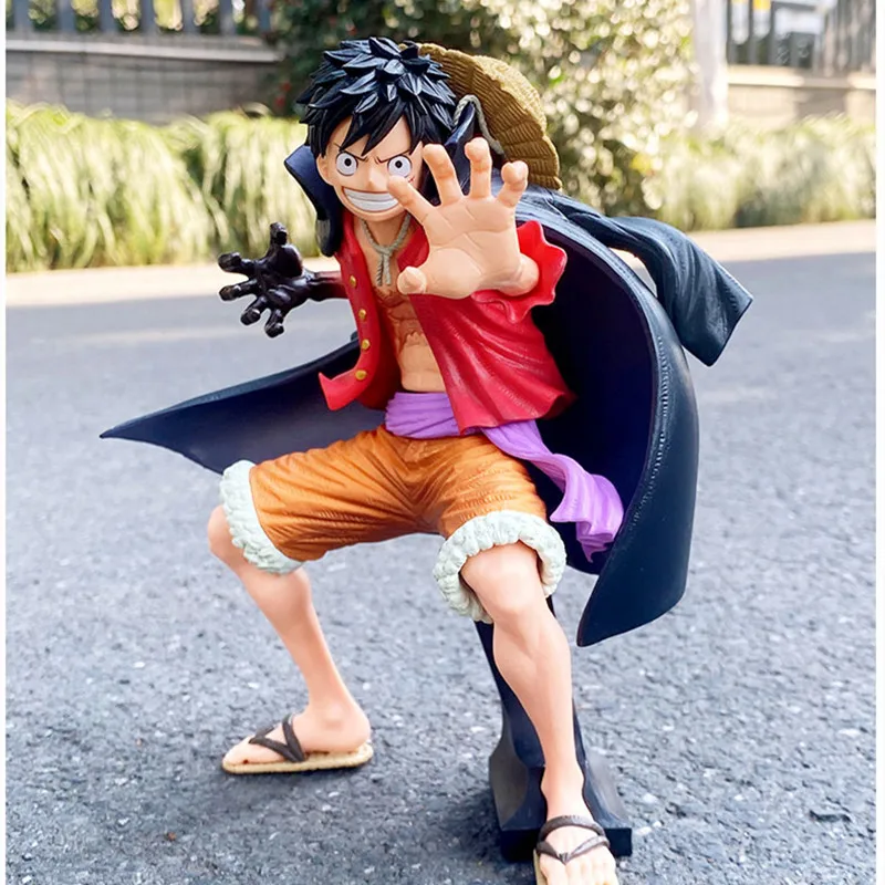 

20cm One Piece Monkey D Luffy Figure Ghost Island Battle Suit Wano Country Koa Art King Anime Action Toys Kids Gift Pvc Model