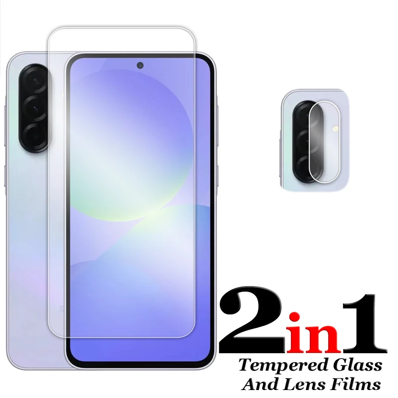 Für Samsung Galaxy A56 5G Glas Für Samsung Galaxy A06 A16 A26 A36 A56 Screen Protector Volle Kleber Gehärtetem glas Schutz Film – Detail 3