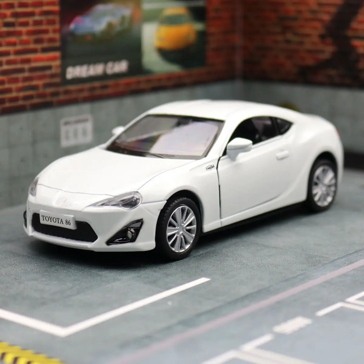 1/36 TOYOTA GT 86 Scion FR-S Toy Car Model RMZ CiTY Diecast Metal Vehicle Miniature Pull Back Collection Gift For Children Boys 5