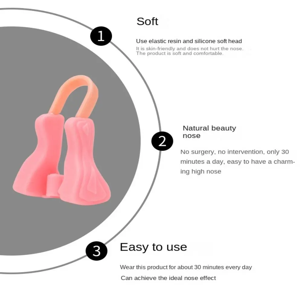 Beauty Tool Nose Lifter Effective Bridge Lifting Up Comfortable Nose Shaper Clip Reshape Slimmer Nose Bridge Straightener Girl 2