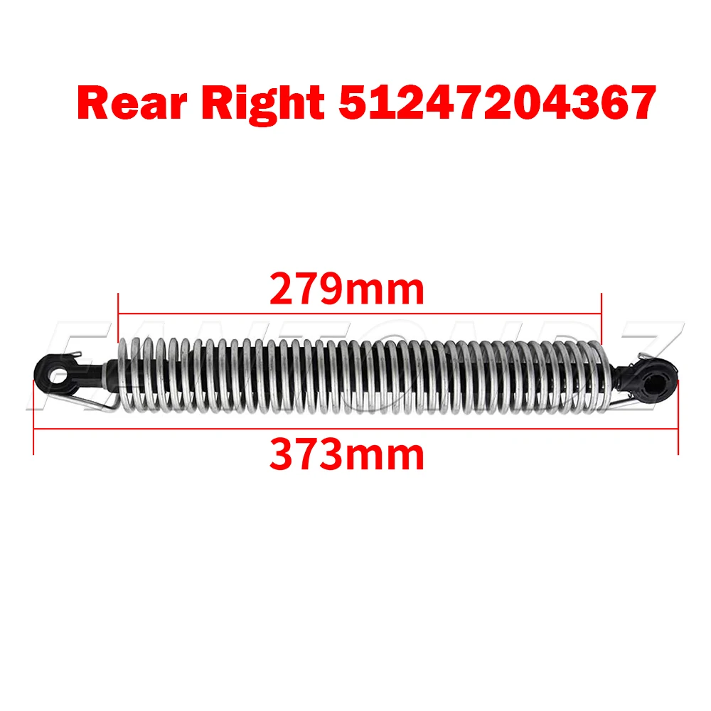 Car Rear Tailgate Trunk Lid Return Shock Spring For BMW 5 Series  