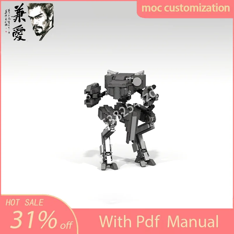 NEW 610PCS MOC Space battle Halo UNSC Mantis Robots Model Building