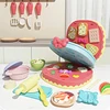 DIY Plasticine for Children Modeling Polymer Clay Baking Sets Mat Candy Cake Kitchen Pretend Play Toy Girl Kid Birthday Gift 2