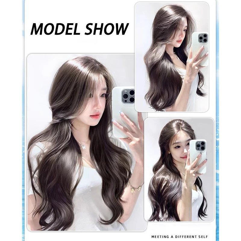 Synthetic Loose Wave Hair Extensions Hairpiece Long Invisible Seamless U-shaped Wig Wavy Hair Extensions Increase Hair Volume