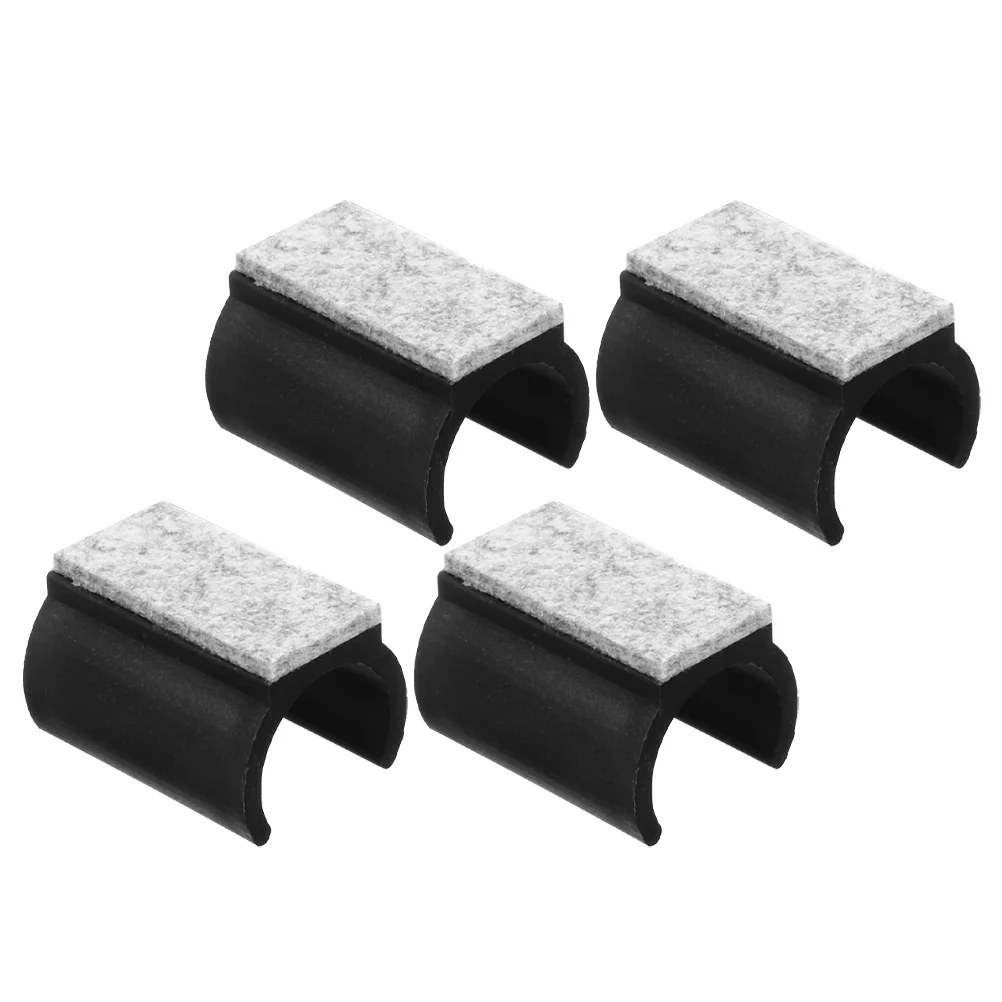 

4pcs Chair Legs Pads Felt Chair Pads Floor Protectors U Shaped Chair Cushions