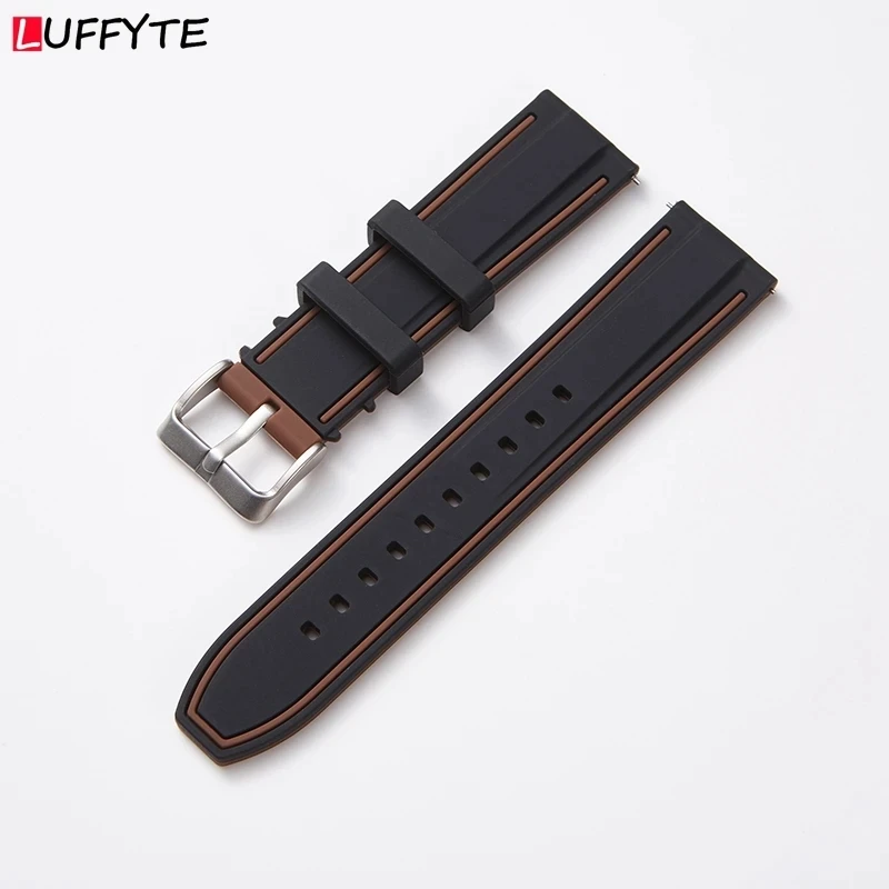 Silicone Soft Leisure Watchband - Quick Release Strap