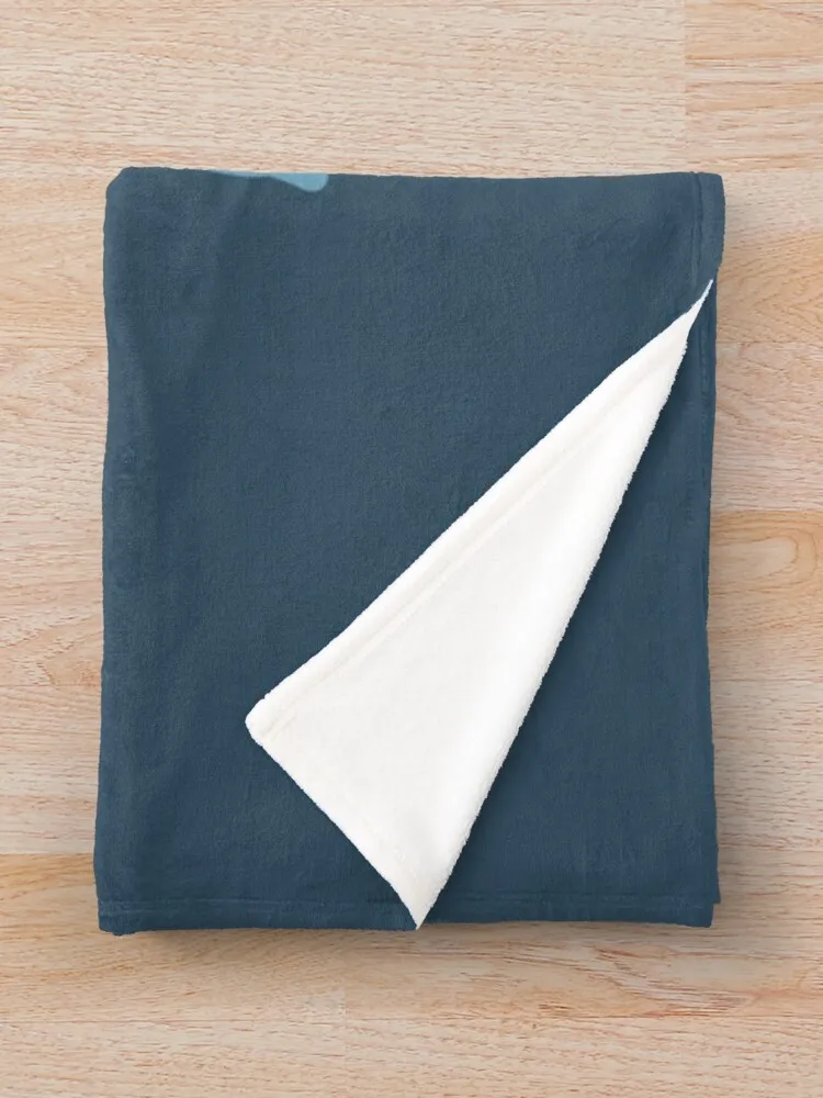 Minimalist Mons: Mudkip the Mudfish PKM Throw Blanket double summer blanket luxury designer blanket quilt blanket sofas 3