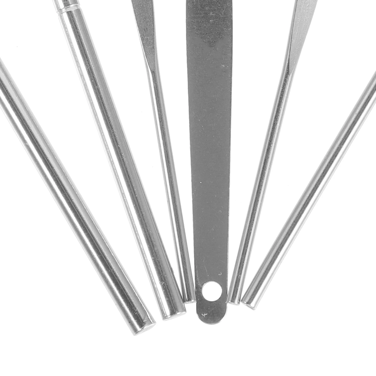 Flashlight Ear Wax Remover 6-piece Set of Ear-picking Spoons Tweezers Earwax Removal 5